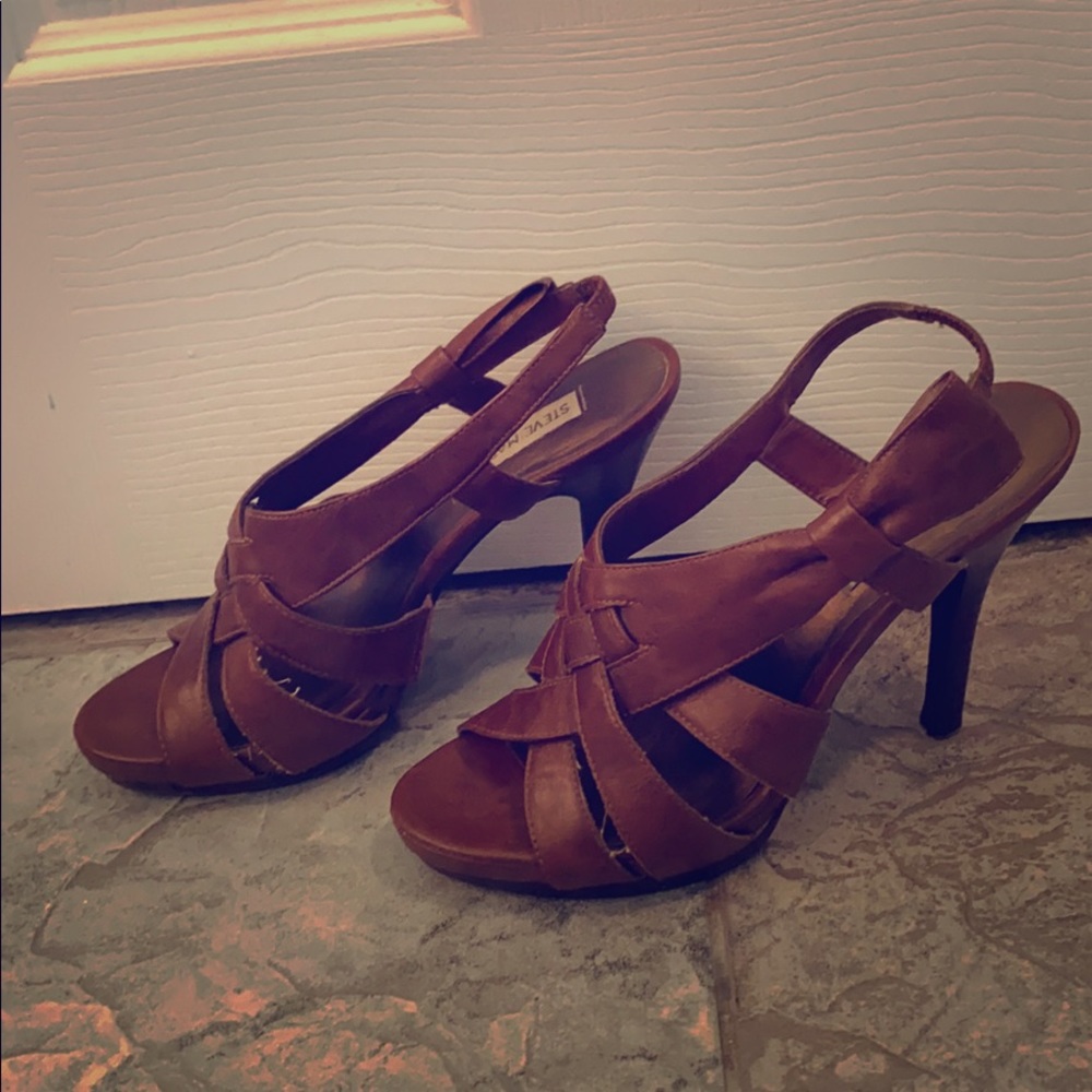 Braided Steve Madden heels